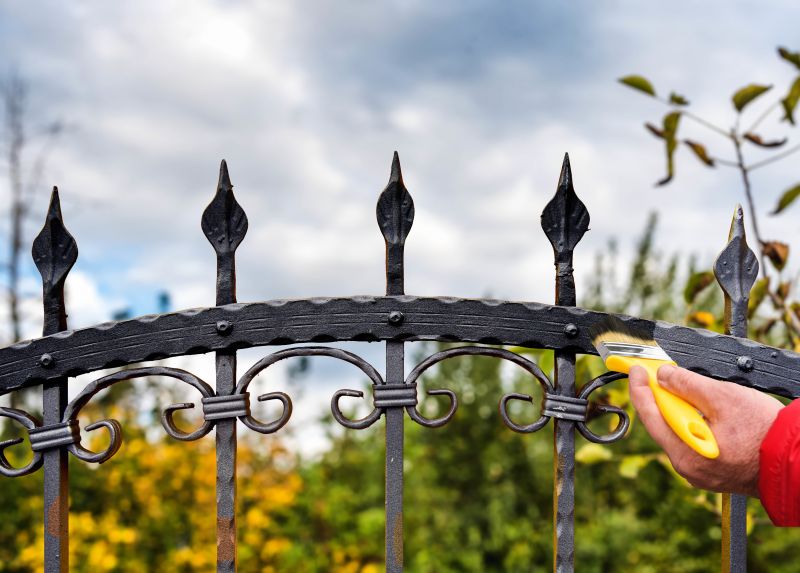 Wrought Iron Fence Repair detail