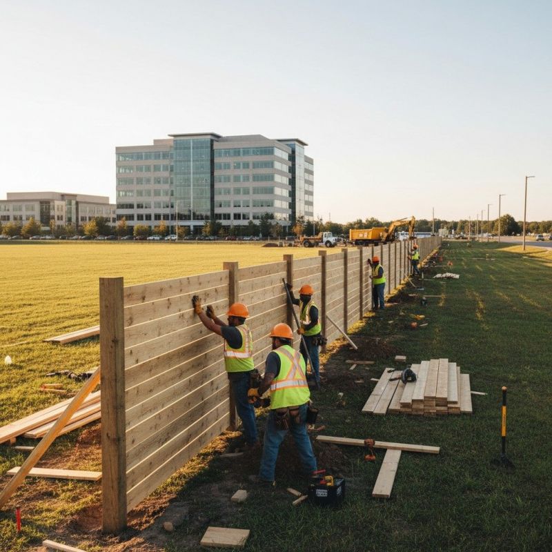 Local Fence Installation pros at work